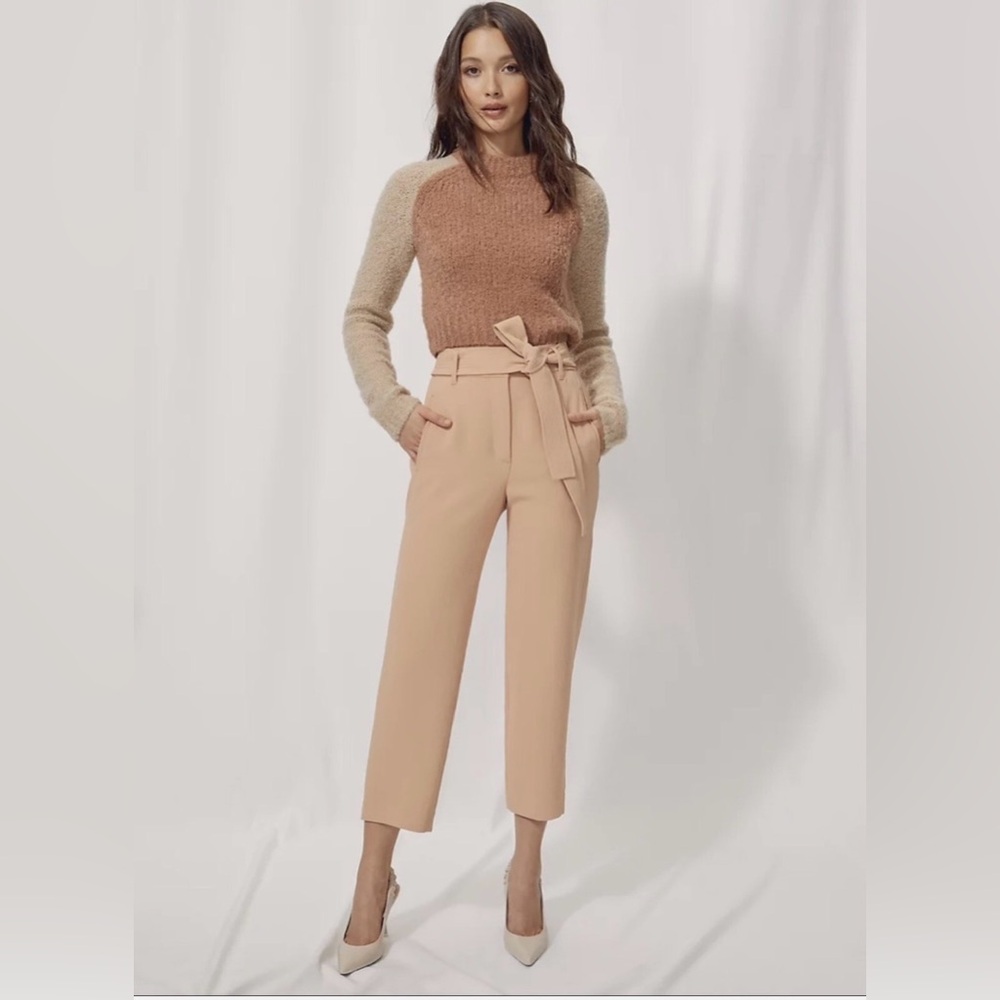 NWT Aritzia Wilfred Free Colorblock Meridian Sweater